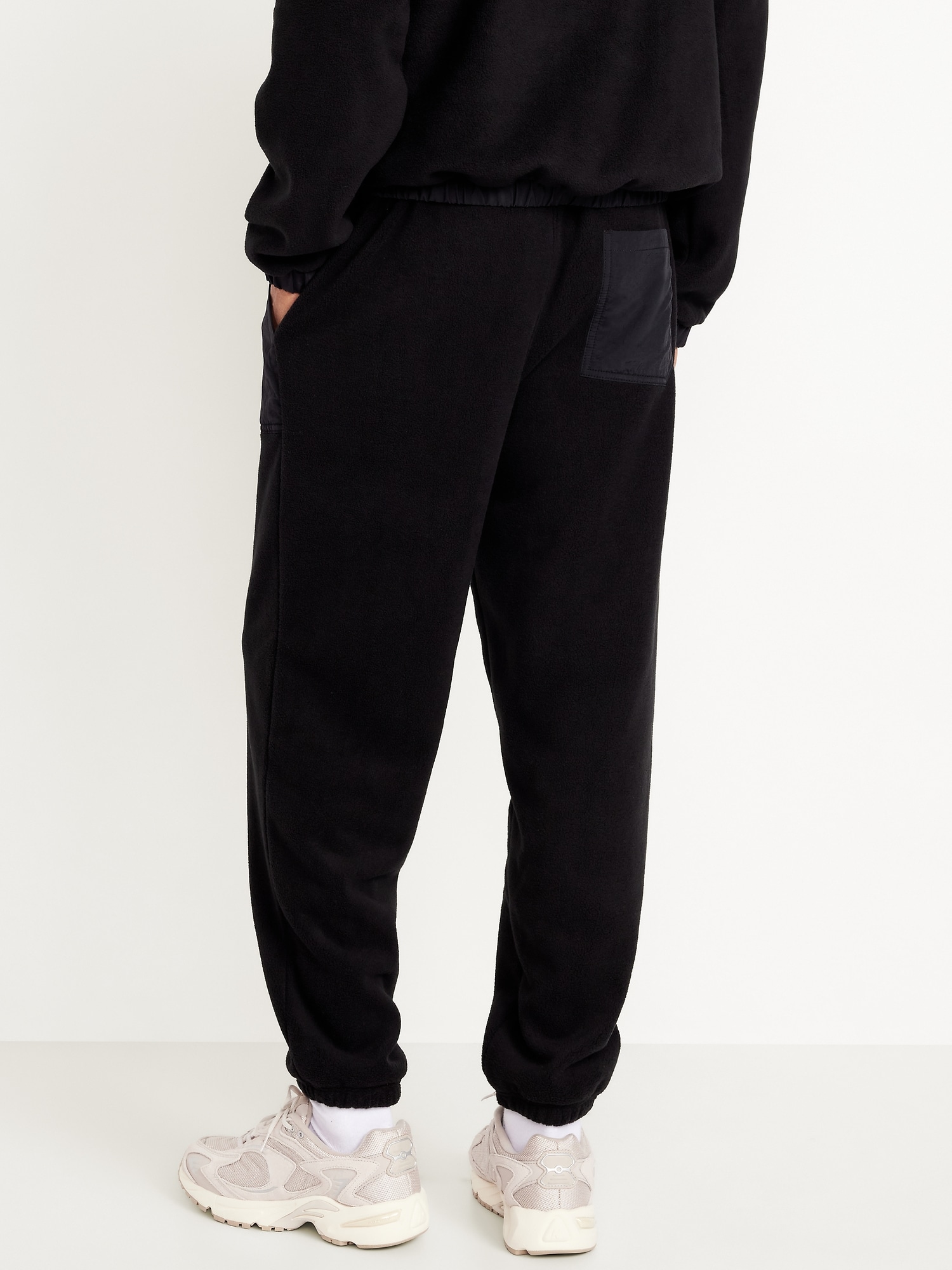 Loose Microfleece Utility Joggers