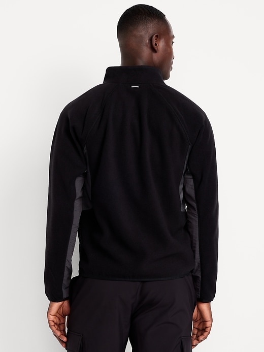 Image number 2 showing, Cozy Microfleece Run Quarter Zip