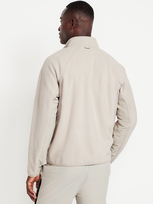 Image number 2 showing, Cozy Microfleece Run Quarter Zip
