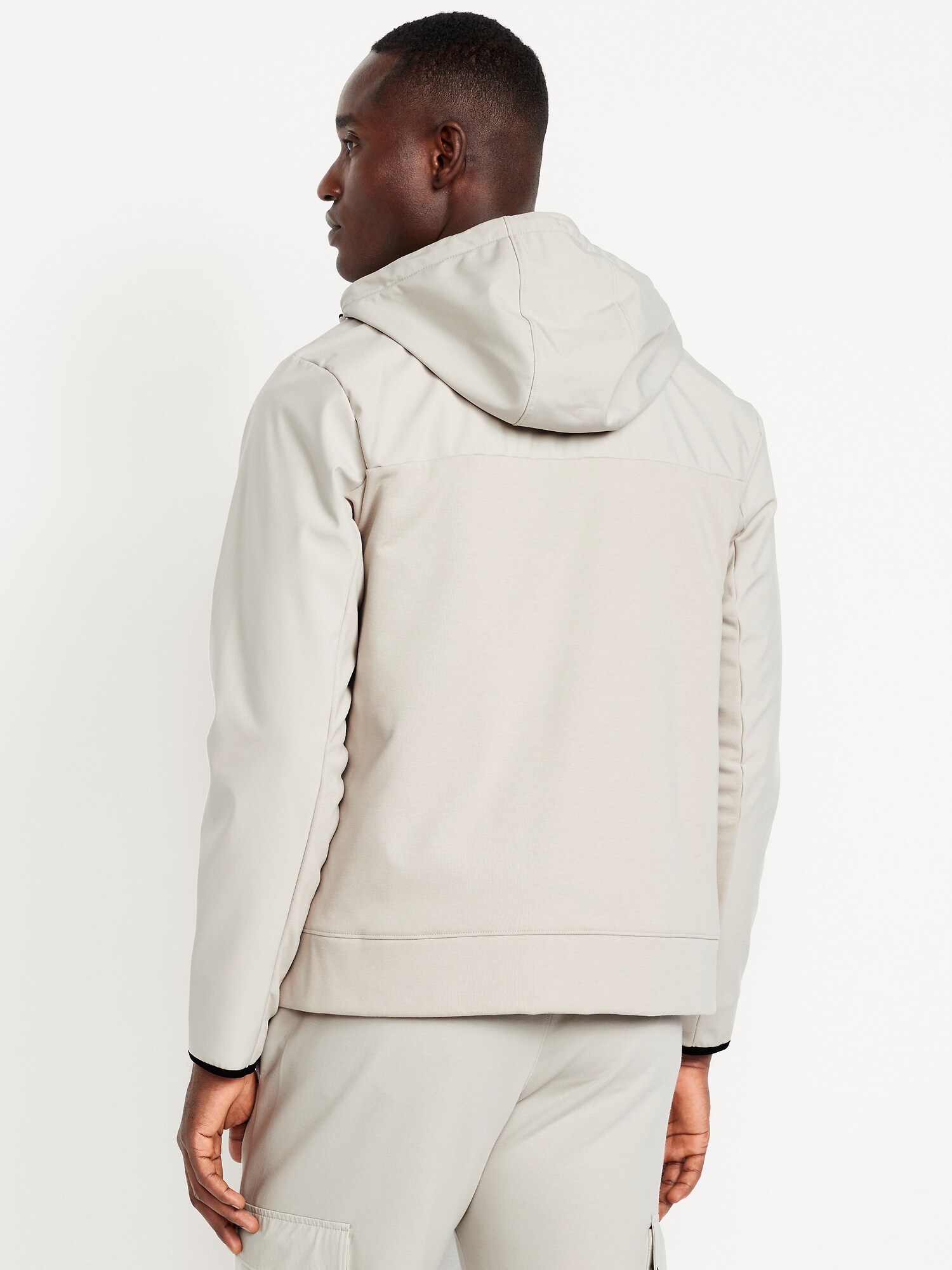 Мужское худи Old Navy Dynamic Fleece Go-Warm Zip, цвет: Windchime — фото 2