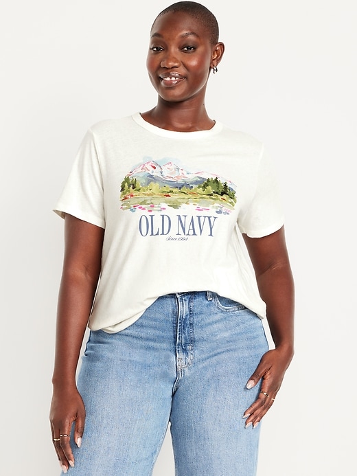 Image number 6 showing, Crew-Neck Logo-Graphic T-Shirt