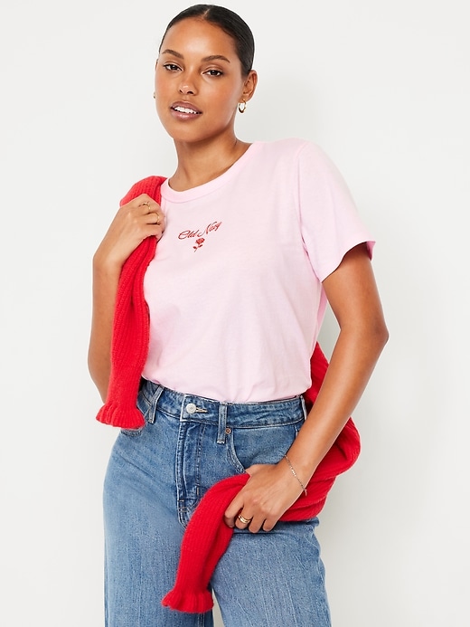 Image number 3 showing, Crew-Neck Logo-Graphic T-Shirt