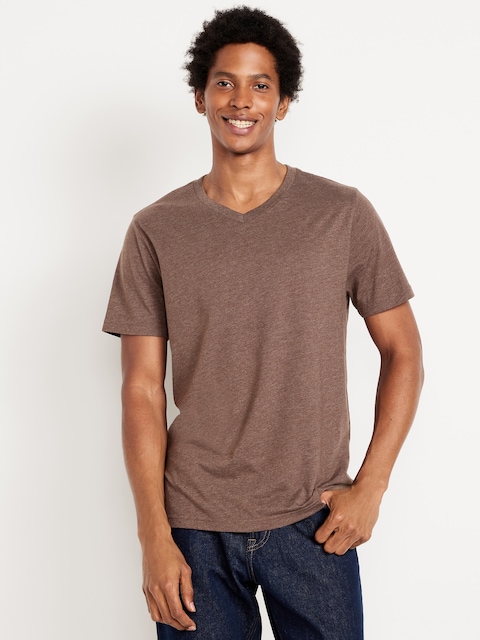 V-Neck T-Shirt - Earthen