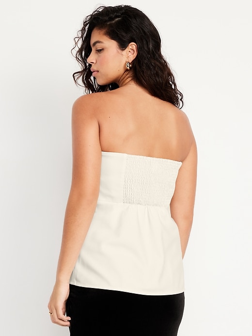 Image number 5 showing, Fitted Strapless Top