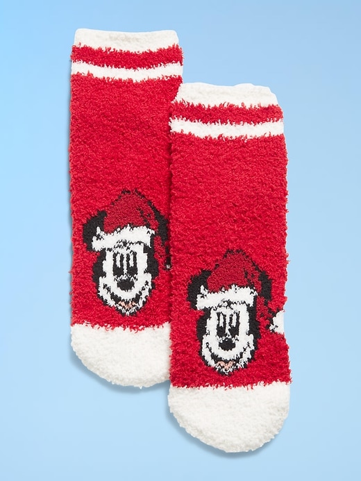 Image number 1 showing, Old Navy x Disney Gender-Neutral Cozy Socks for Kids