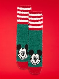 Image number 1 showing, Old Navy x Disney Mickey Mouse Cozy Holiday Socks for Men