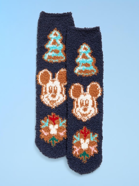 Old Navy x Disney Holiday-Graphic Cozy Socks for Women - Disney Cookie Party