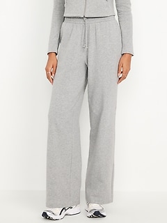 High-Waisted SoComfy Wide-Leg Sweatpants