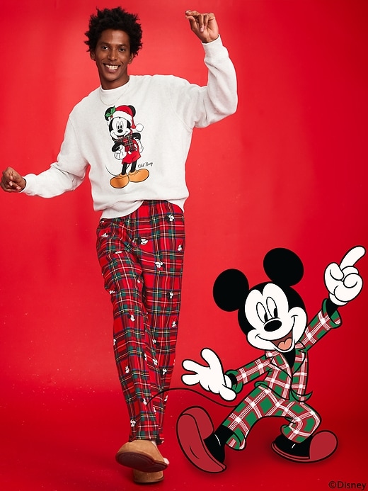 Image number 1 showing, Old Navy x Disney Printed Flannel Pajama Pants for Men