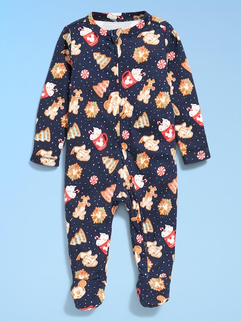 Old Navy x Disney 2-Way-Zip Sleep & Play Footed One-Piece for Baby - Disney Cookies Party (Match The Fam!)