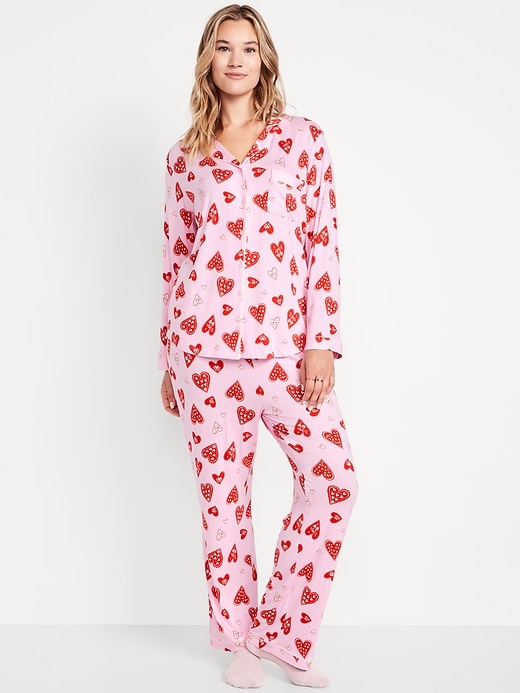 Image number 5 showing, Sunday Sleep Knit Jersey Pant Set