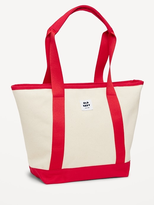 Image number 1 showing, Medium Logo Canvas Tote Bag