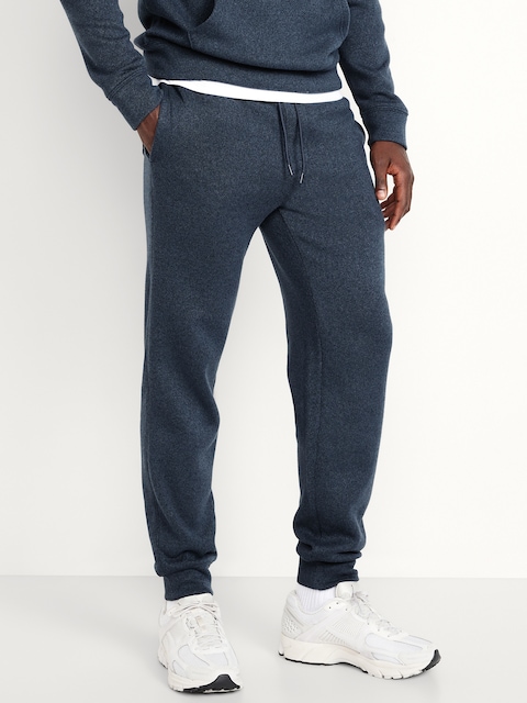 Fleece-Knit Joggers - Dusk Navy
