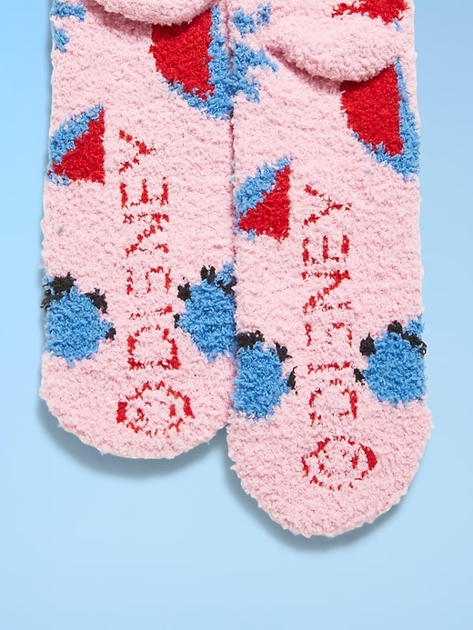Image number 2 showing, Old Navy x Disney Holiday-Graphic Cozy Socks for Women