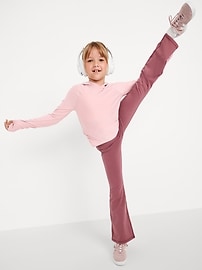 Image number 3 showing, CloudMotion Side-Ruched Performance Hoodie for Girls