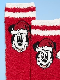 Image number 2 showing, Old Navy x Disney Holiday-Graphic Cozy Socks for Women