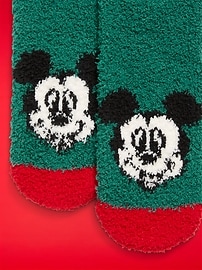 Image number 2 showing, Old Navy x Disney Holiday-Graphic Cozy Socks for Women
