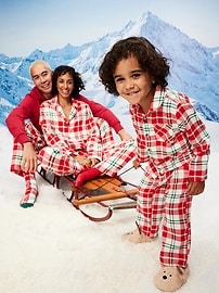 Image number 2 showing, Plaid Flannel Pajama Joggers for Women
