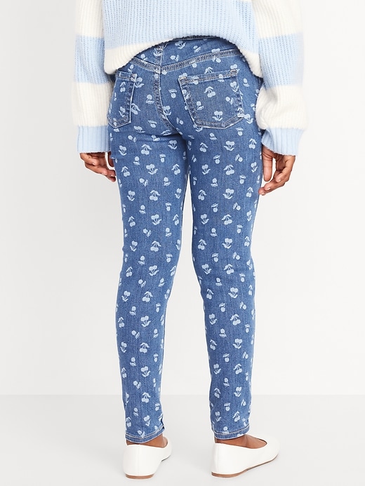 Image number 2 showing, Printed High-Waisted Rockstar 360° Stretch Jeggings for Girls
