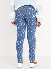 Image number 2 showing, Printed High-Waisted Rockstar 360° Stretch Jeggings for Girls