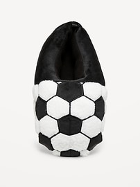 Image number 2 showing, Cozy Soccer Gender-Neutral Slippers for Kids
