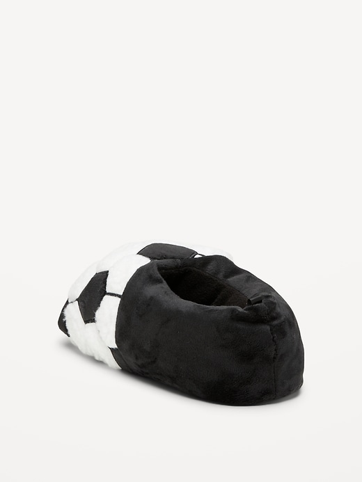 Image number 3 showing, Cozy Soccer Gender-Neutral Slippers for Kids