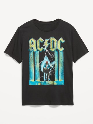 T-Shirt Unisex AC/DC 'Hell Ain't A Bad Place' – Ufficiale, Morbida, Colore Nero