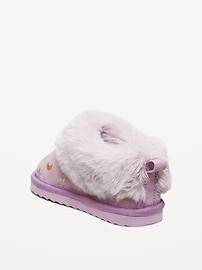 Image number 3 showing, Faux-Suede Cuffed Booties for Toddler Girls