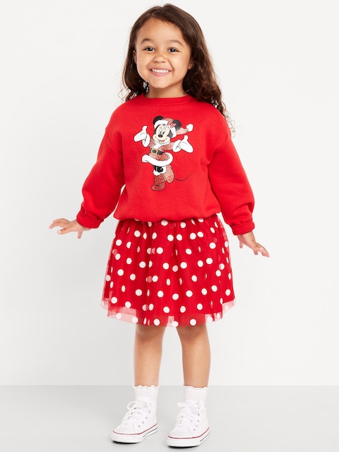 Disney© Graphic Sweatshirt and Tutu Skirt Set for Toddler Girls - Minnie Mouse