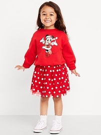 Image number 1 showing, Disney© Graphic Sweatshirt and Tutu Skirt Set for Toddler Girls