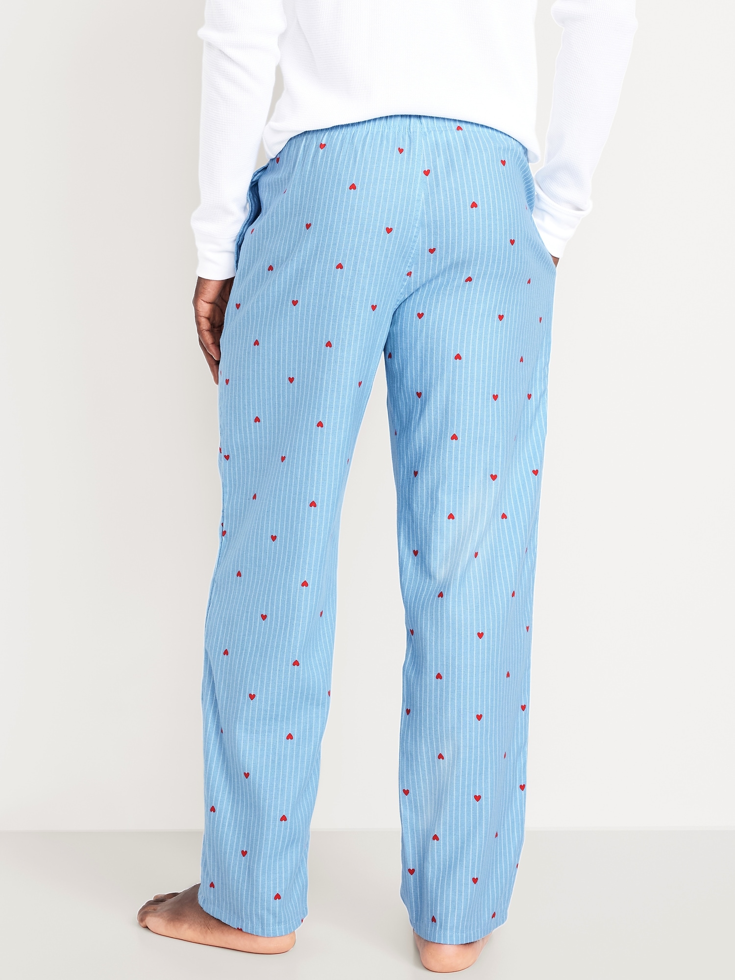 Printed Flannel Pajama Pants for Men