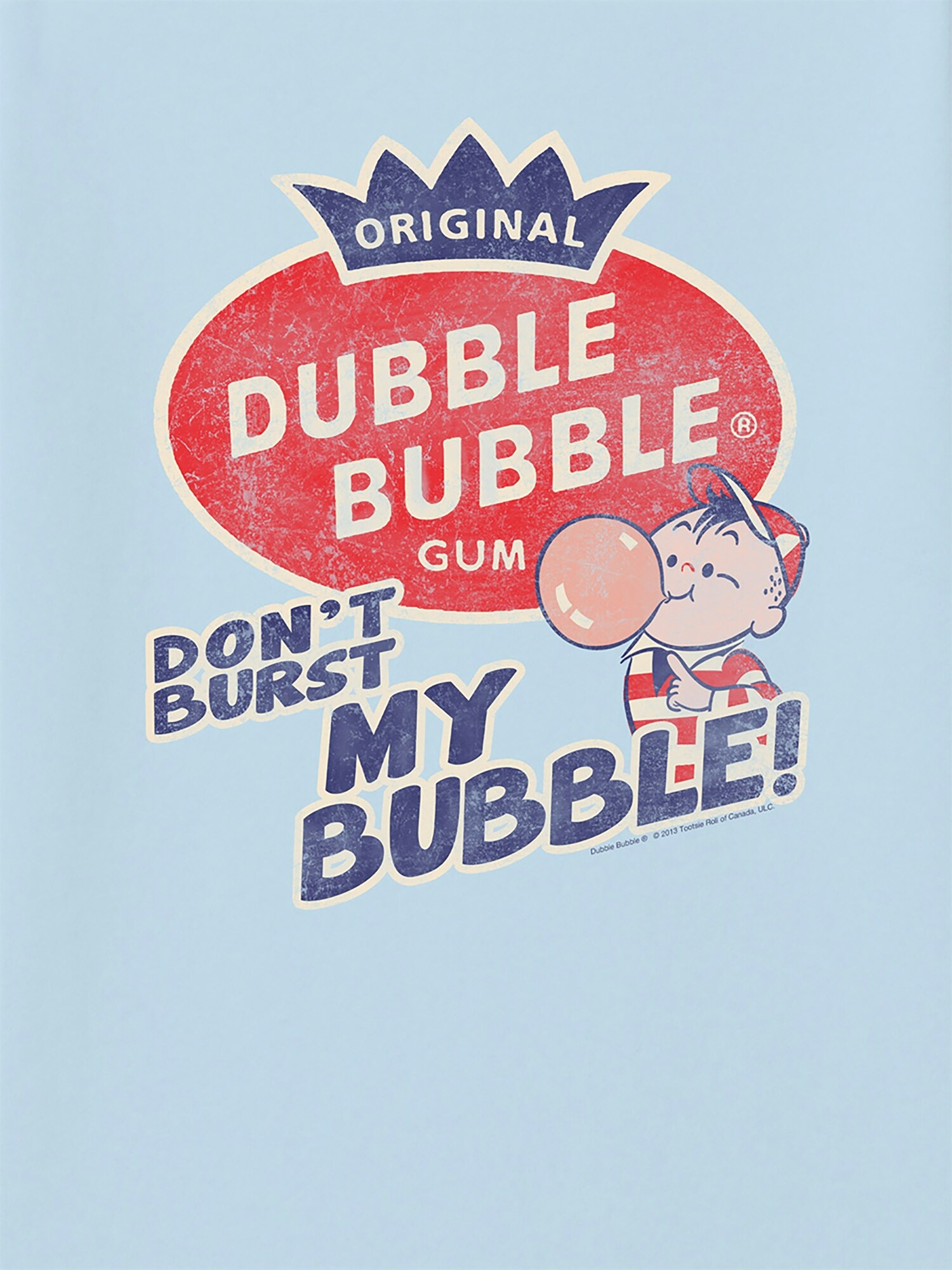 Мужская футболка Old Navy Dubble Bubble Graphic T-Shirt for Men, цвет: Синий — фото 2