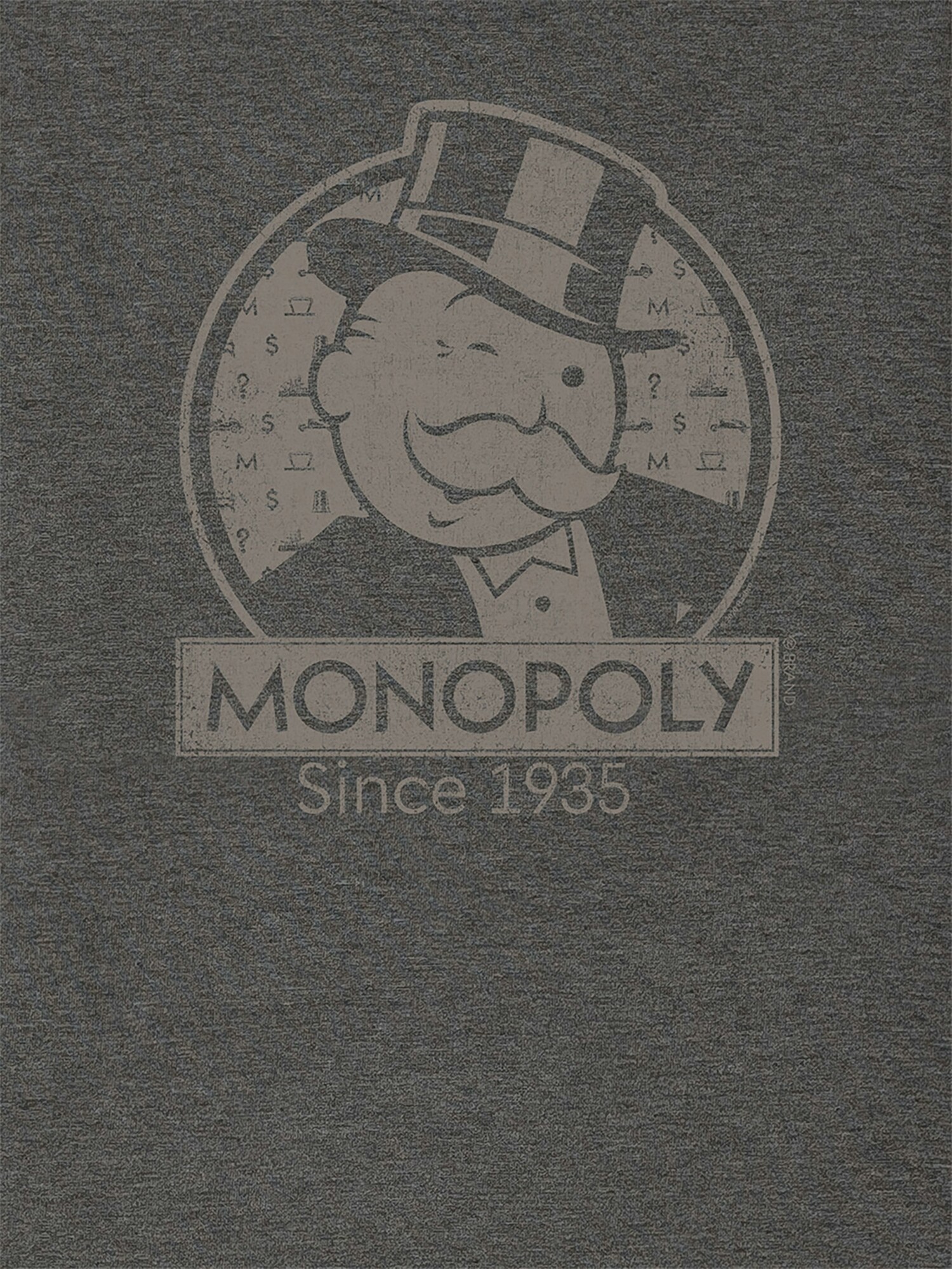 Мужская футболка Old Navy Monopoly Since 1935 Graphic T-Shirt for Men, цвет: Угольный — фото 2