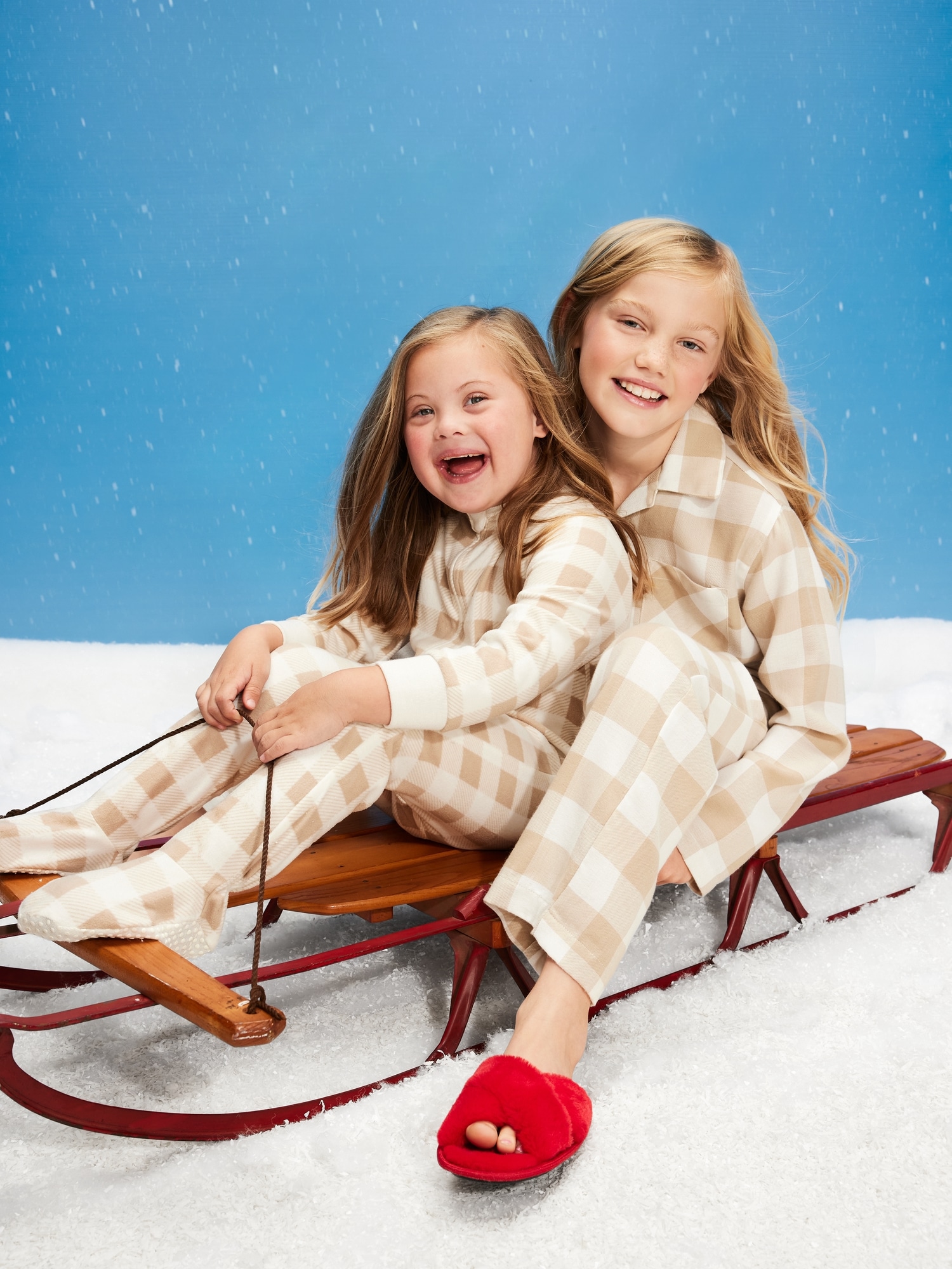 Gender-Neutral Microfleece Jogger Pajama Pants for Kids