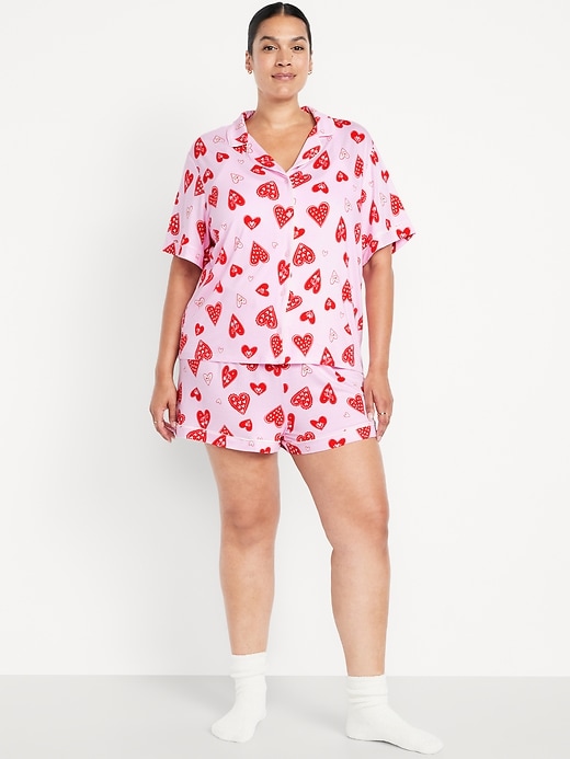 Image number 7 showing, Sunday Sleep Knit Jersey Short Set