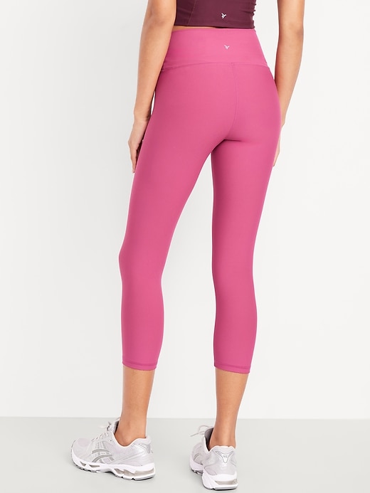 Image number 2 showing, High-Waisted PowerSoft Crop Leggings