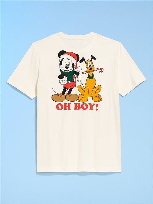 Old Navy x Disney Holiday-Graphic T-Shirt for Men