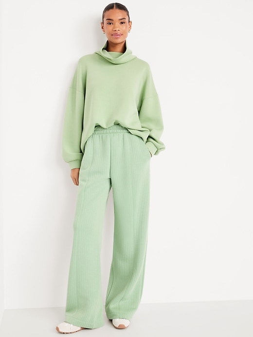 Image number 3 showing, Bounce Fleece Funnel Neck Tunic