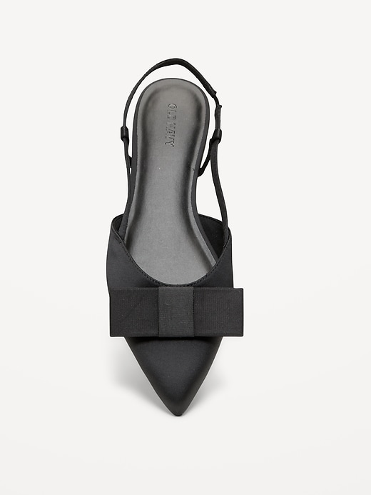 Image number 2 showing, Bow Slingback Flats for Women