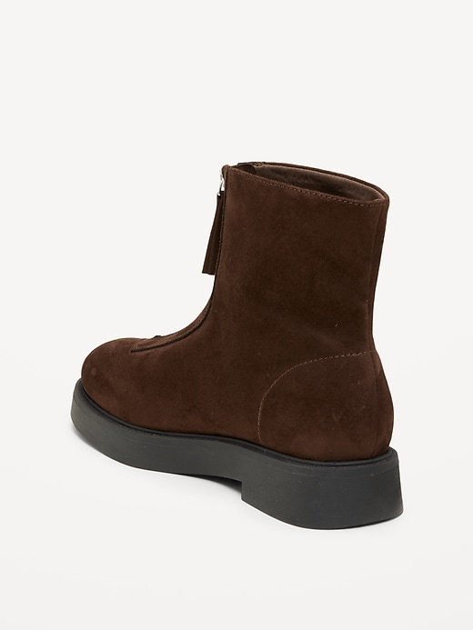 Image number 4 showing, Zip Front Chelsea Boot for Women