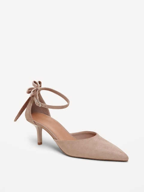 Two-Piece Party Heels for Women - Blush