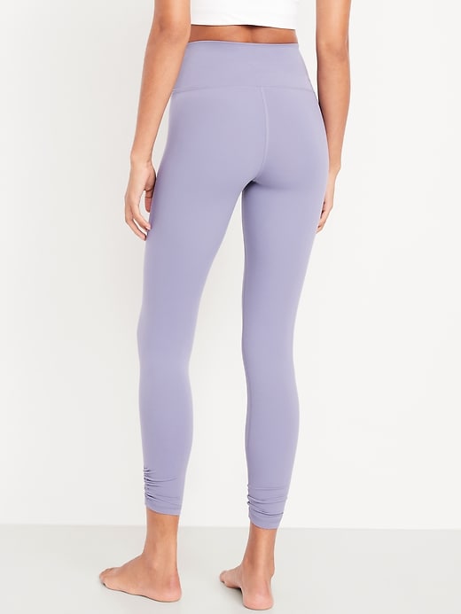 Image number 2 showing, High-Waisted StudioSmooth Ruched Leggings