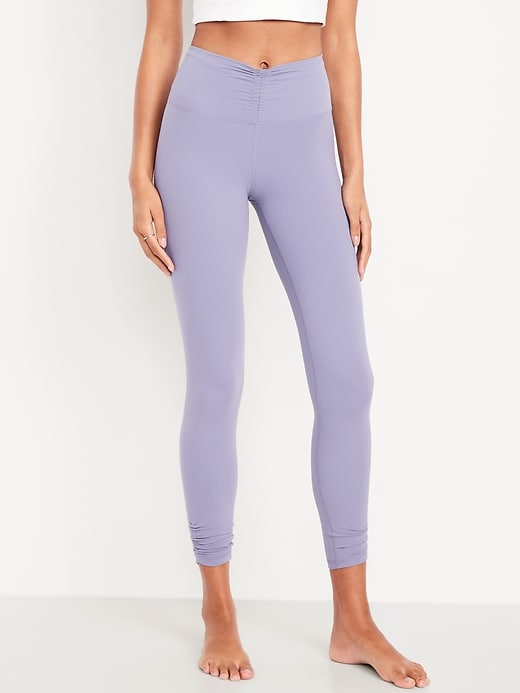 Image number 1 showing, High-Waisted StudioSmooth Ruched Leggings