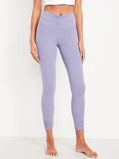 High-Waisted StudioSmooth Ruched Leggings