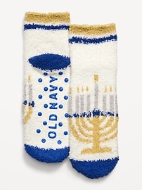 Image number 1 showing, Gender-Neutral Cozy Holiday Socks for Kids