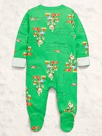 Image number 2 showing, 2-Way-Zip Sleep & Play Footed One-Piece for Baby