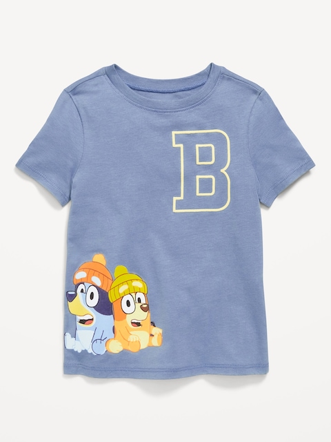 Bluey™ Unisex Graphic T-Shirt for Toddler - Stonewash