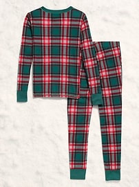 Image number 2 showing, Gender-Neutral Snug-Fit Graphic Pajama Set for Kids