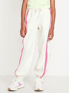 High-Waisted Baggy Jogger Sweatpants for Girls