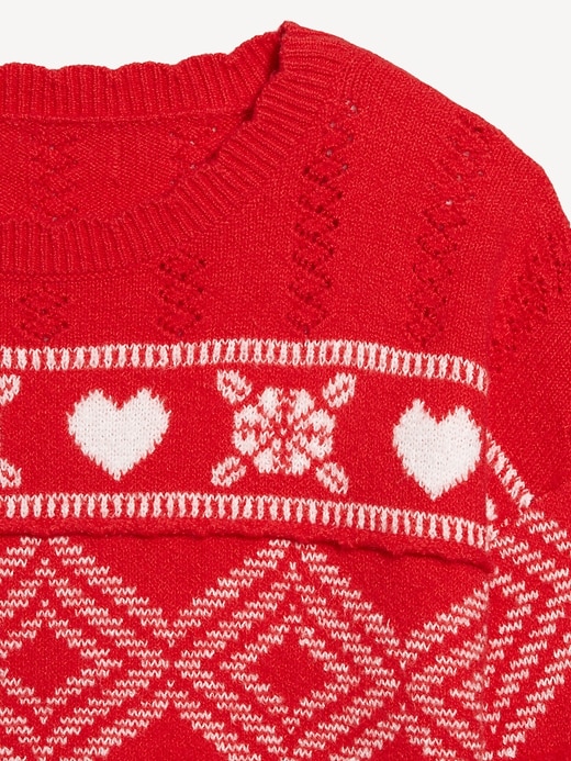 Image number 6 showing, Crew-Neck Heart Sweater
